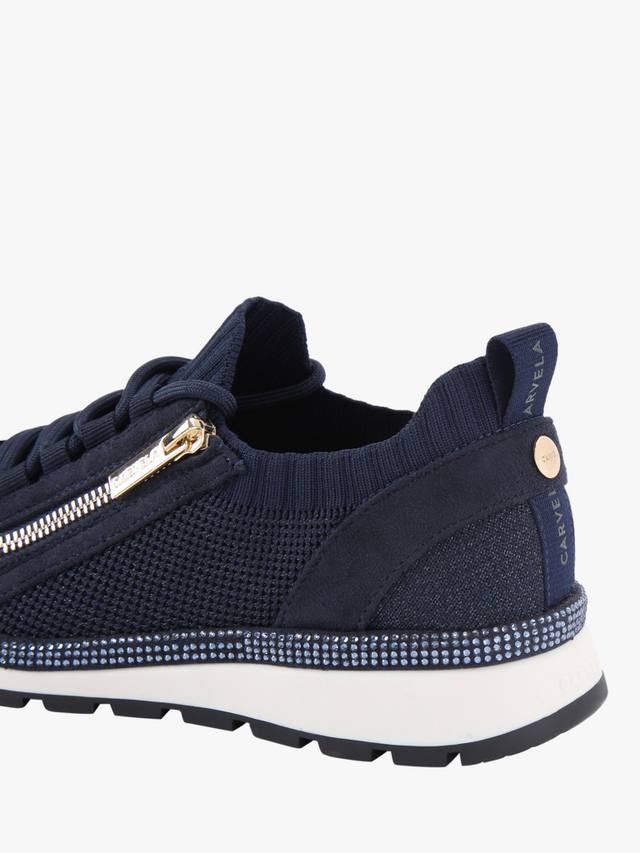 Pace Zip Knit Trainers Carvela, Navy — фото 4