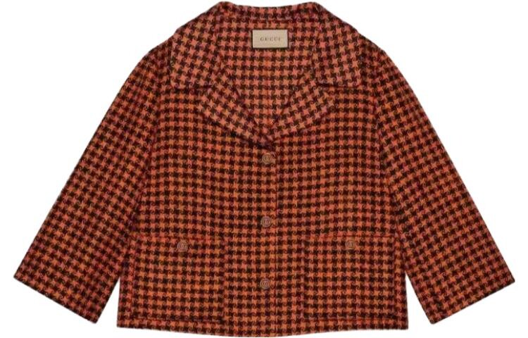 

Куртка женская Gucci в клетку, красный