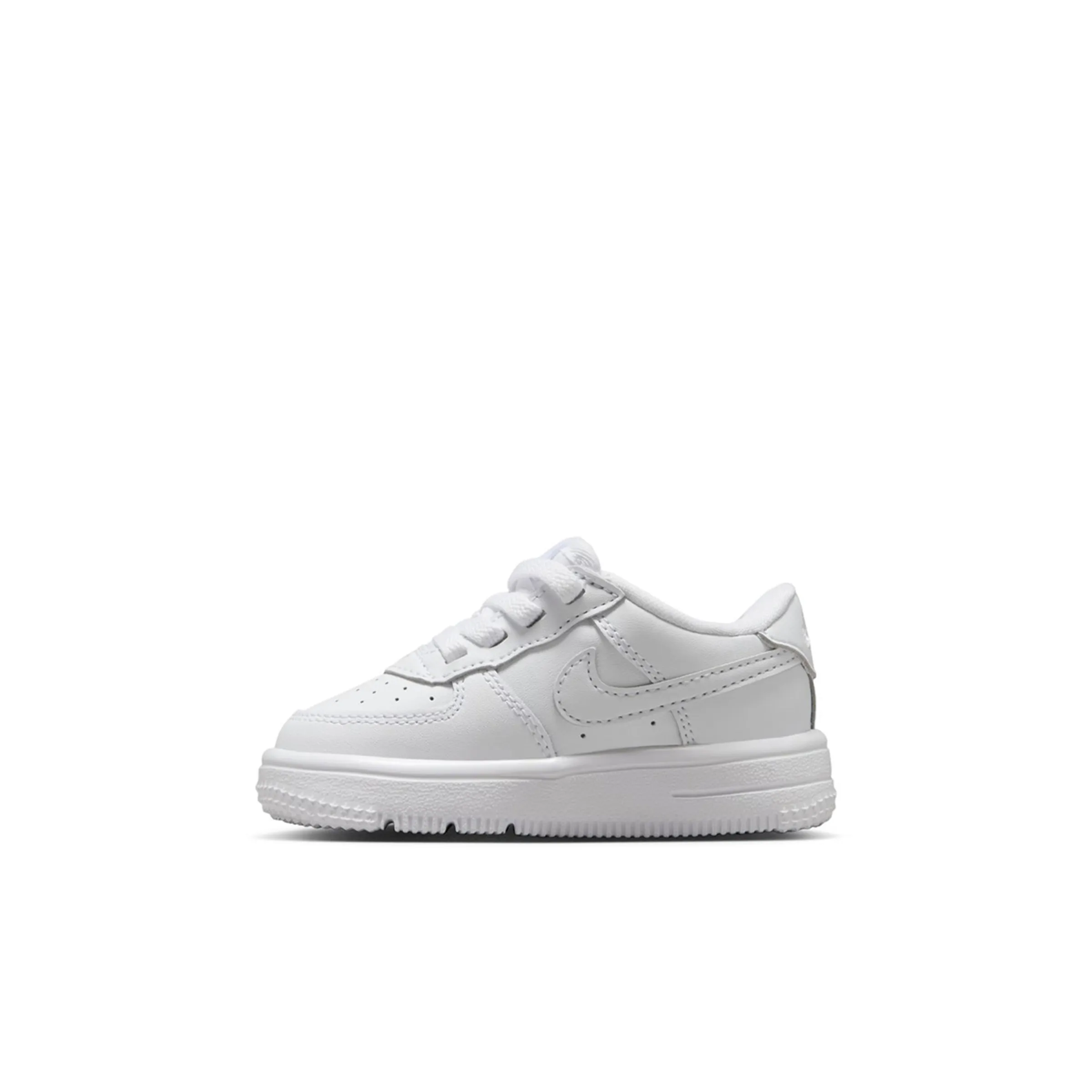 Детские повседневные кеды FORCE 1 LOW EASYON (TD) Nike, белый — фото 4