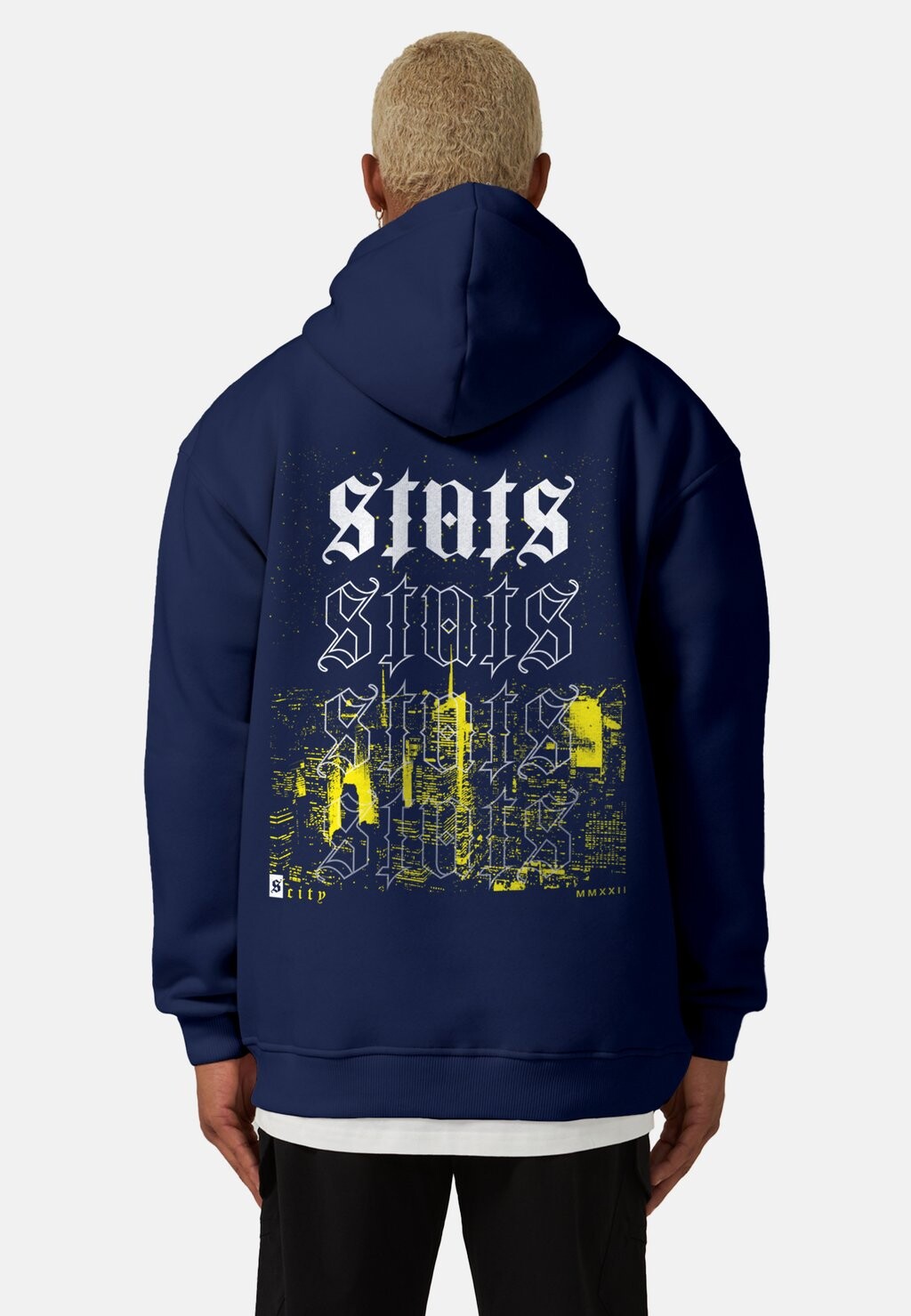 

Толстовка STATS CITY , цвет blue