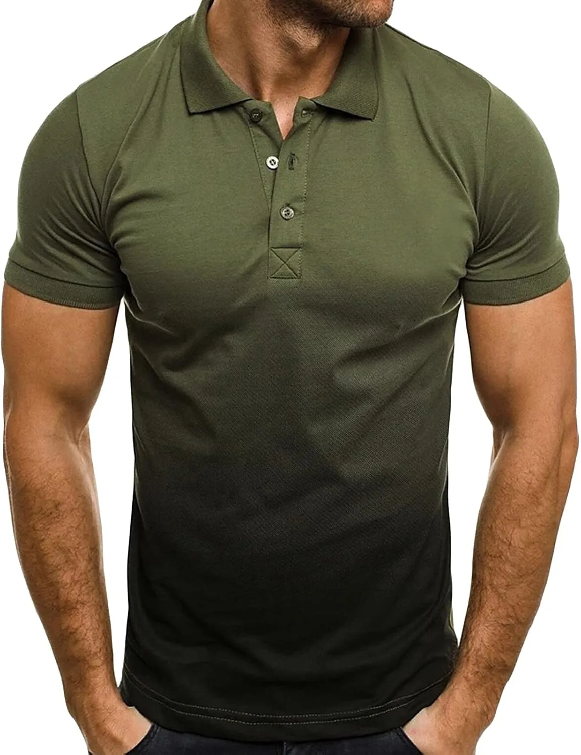 

Мужская поло для гольфа Regular Fit с коротким рукавом Maiyifu-GJ