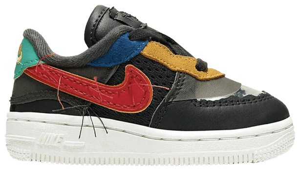 

Кроссовки Nike Air Force 1 Low TD 'Black History Month', черный