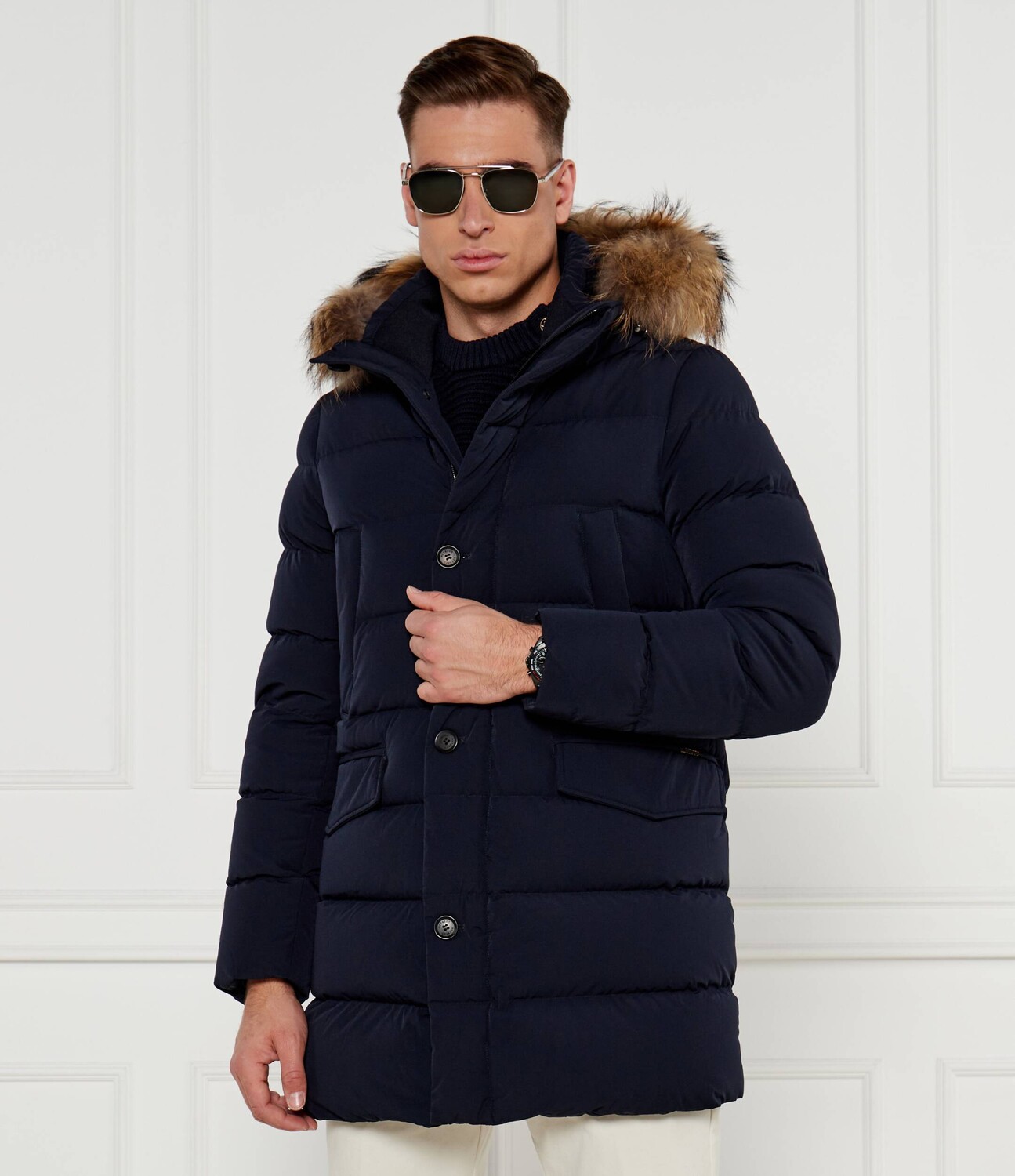 

Куртка Hetrego PARKER Regular Fit, темно-синий