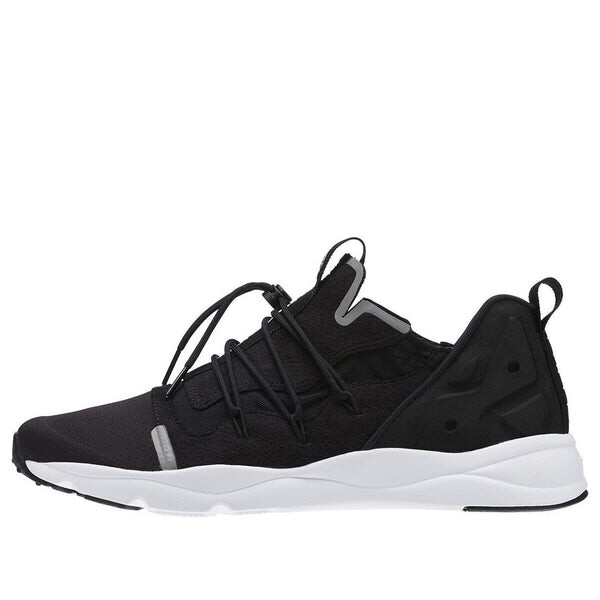 

Кроссовки furylite x running shoes black/white Reebok, черный