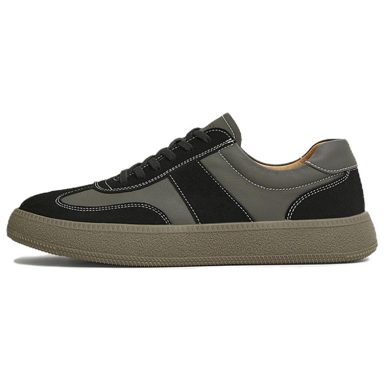 Скользоустойчивые мужские кедры для скейтбординга Low Top Tata, белый/серый — фото 3
