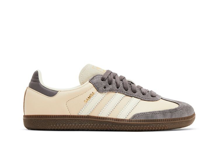 

Кроссовки adidas Wmns Samba OG Crystal Sand Charcoal, коричневый