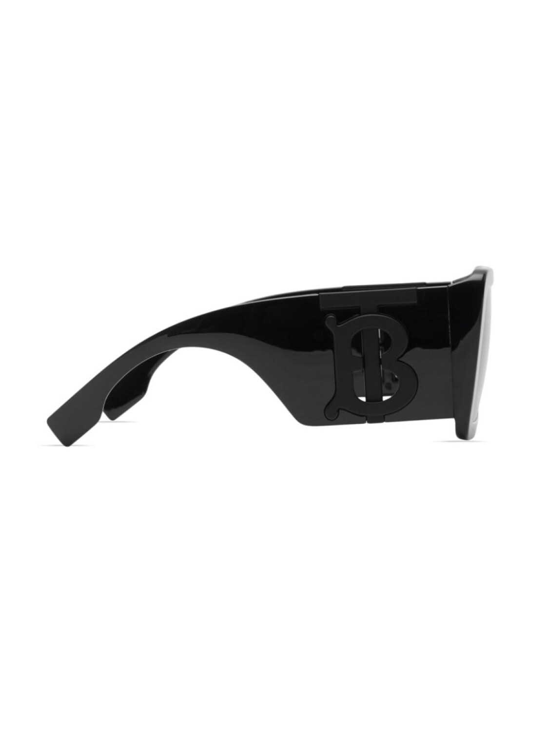 Burberry Eyewear солнцезащитные очки TB в квадратной оправе, черный — фото 2