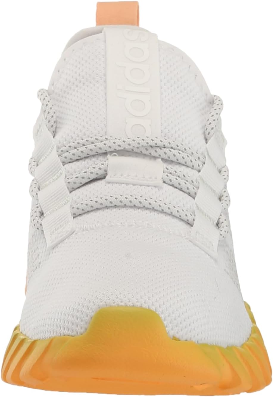 Детские кроссовки Adidas Kaptir Flow (унисекс), белый/оранжевый — фото 2