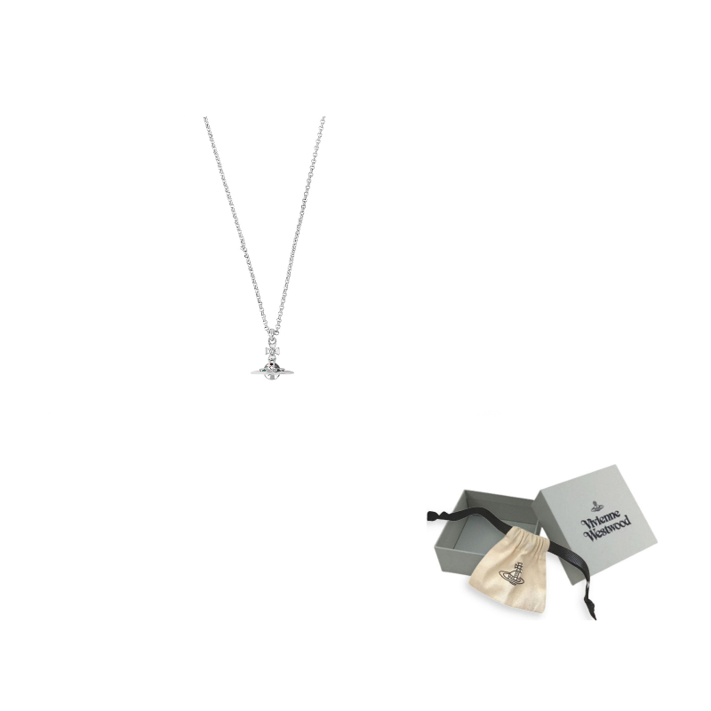 

Vivienne Westwood Серебряное ожерелье с латунными элементами Women's Silver