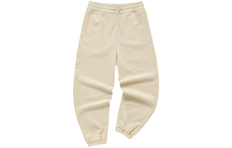 

Вязаные спортивные брюки для бейсбола, женские, чайного цвета, среднего прямого кроя Fila Fusion, tea белый