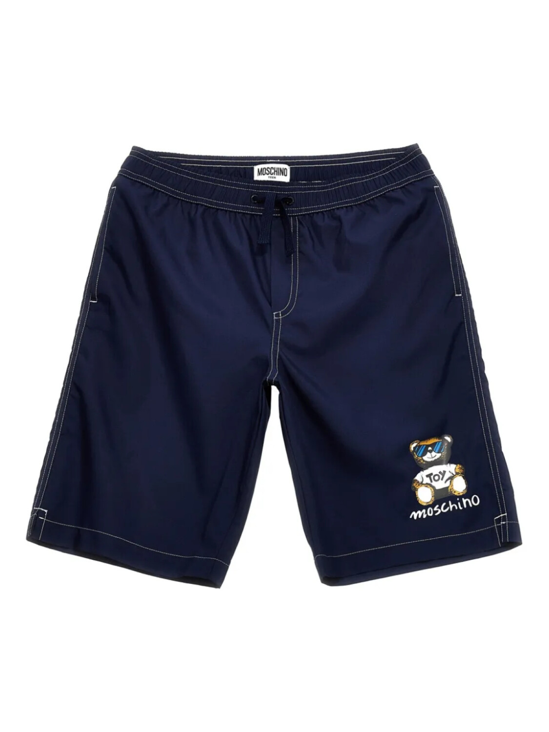 

Moschino Kids Teddy шорты для плавания, синий