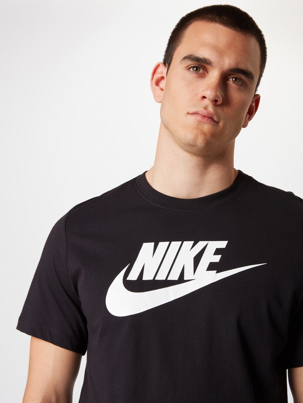 Футболка стандартного кроя Nike Sportswear Icon Futura, черный — фото 3