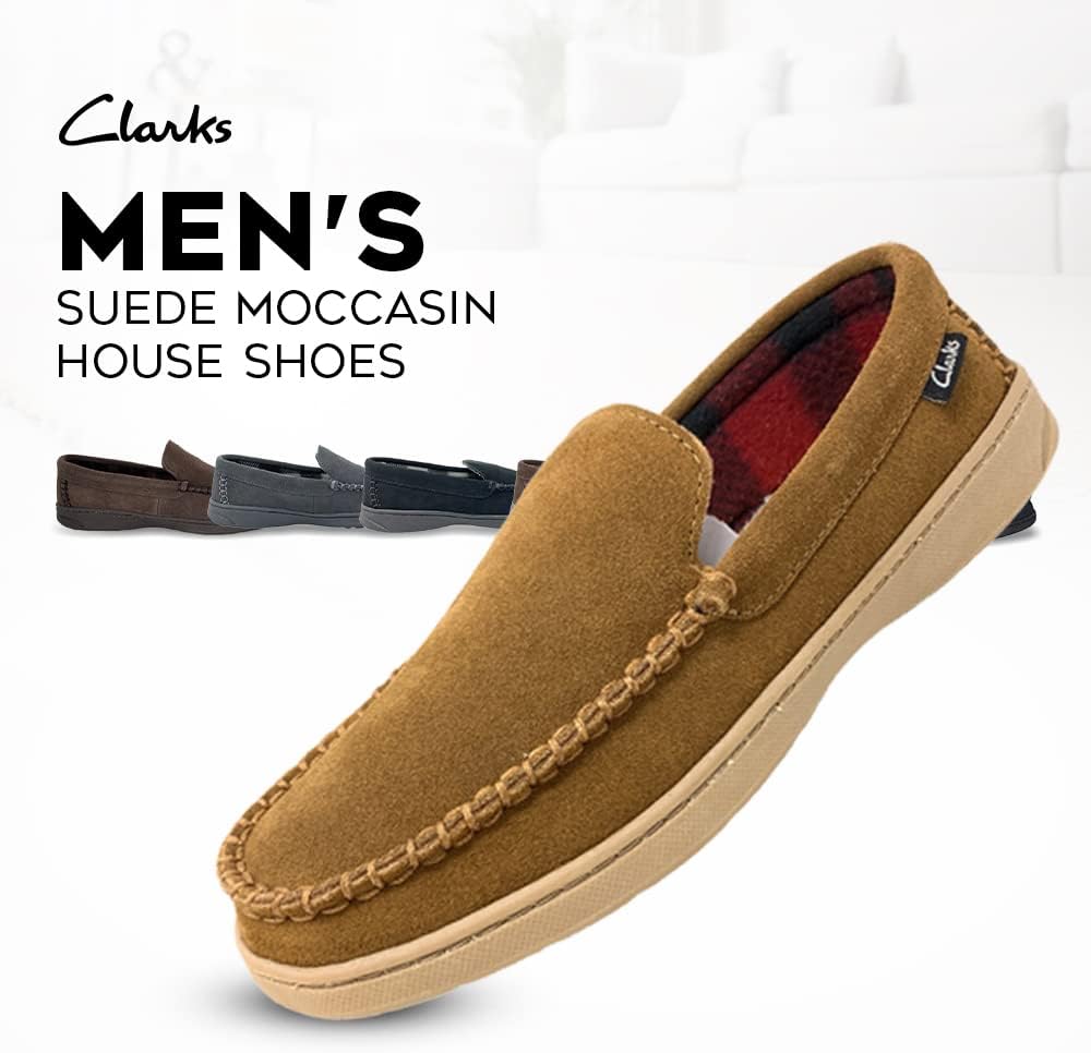 Мокасины для мужчин Clarks, темно-синий — фото 3