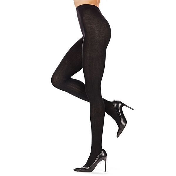 

Тайтсы из кашемировой смеси с резинкой Natori, Black