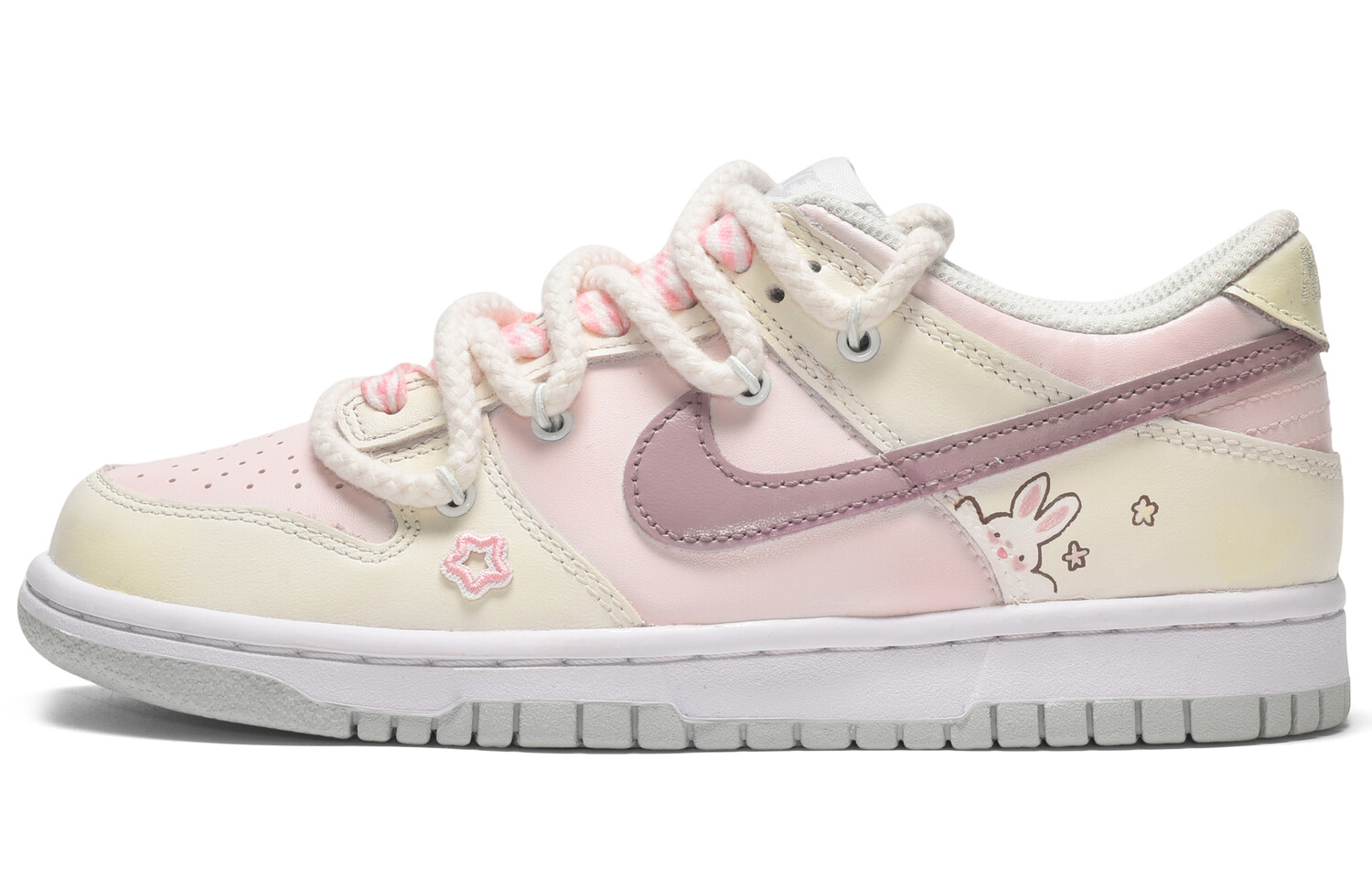 

Мужские кроссовки для скейтбординга Nike Dunk, Pink Yellow