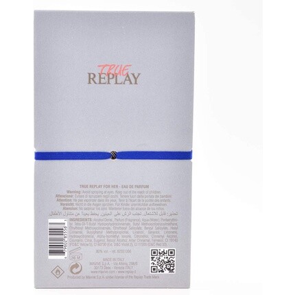 Женская парфюмерная вода Replay True For Her Eau De Parfum 60ml — фото 3