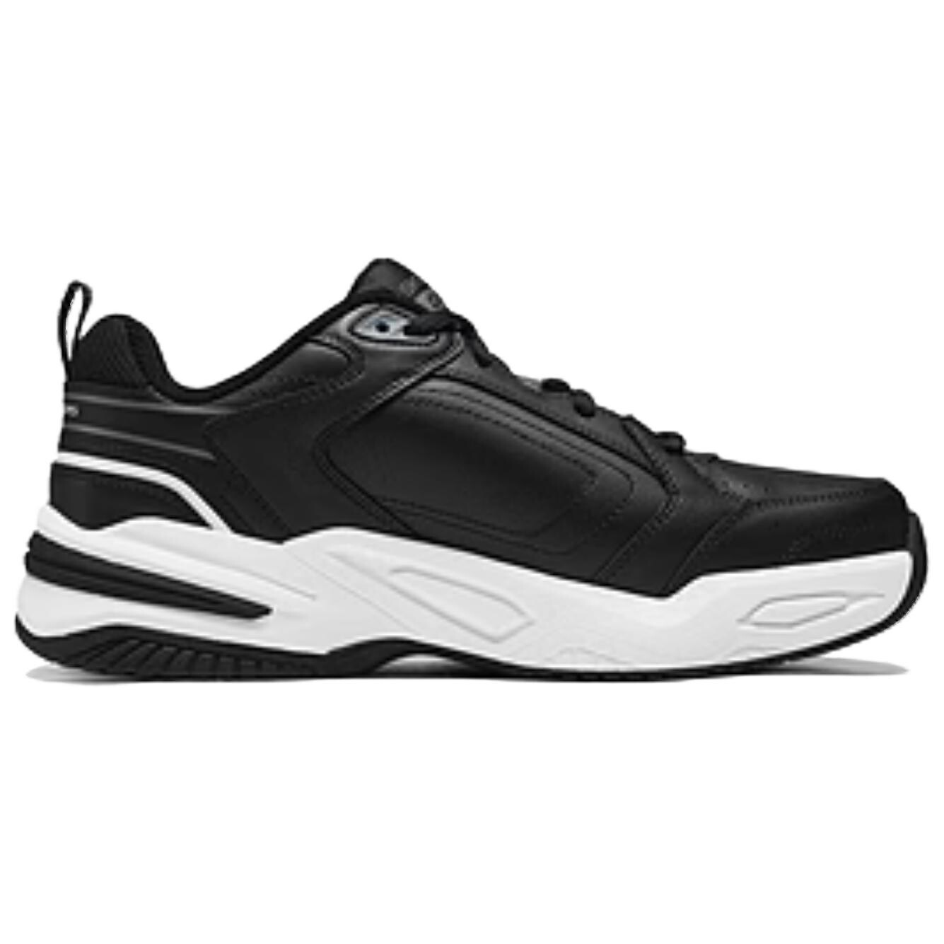 Кроссовки Skechers Sport Lifestyle Shoes Men Low-top Black/white, белый — фото 2