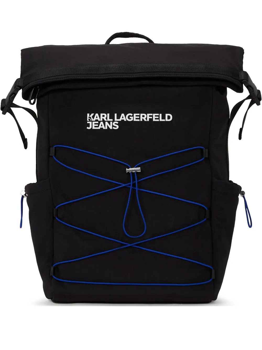 

Рюкзак с подворотом Karl Lagerfeld Jeans, черный
