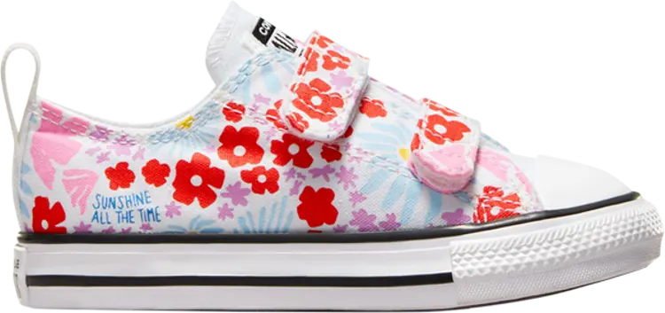 

Кроссовки Chuck Taylor All Star EasyOn Low TD 'Floral', белый