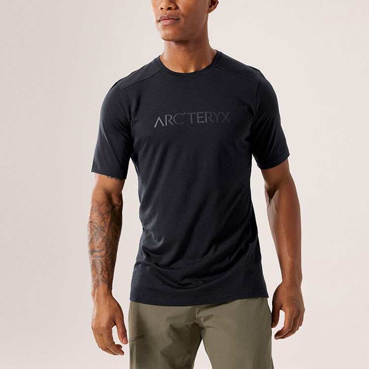 Футболка мужская Arcteryx Ionia Merino Wool Series, черный — фото 2