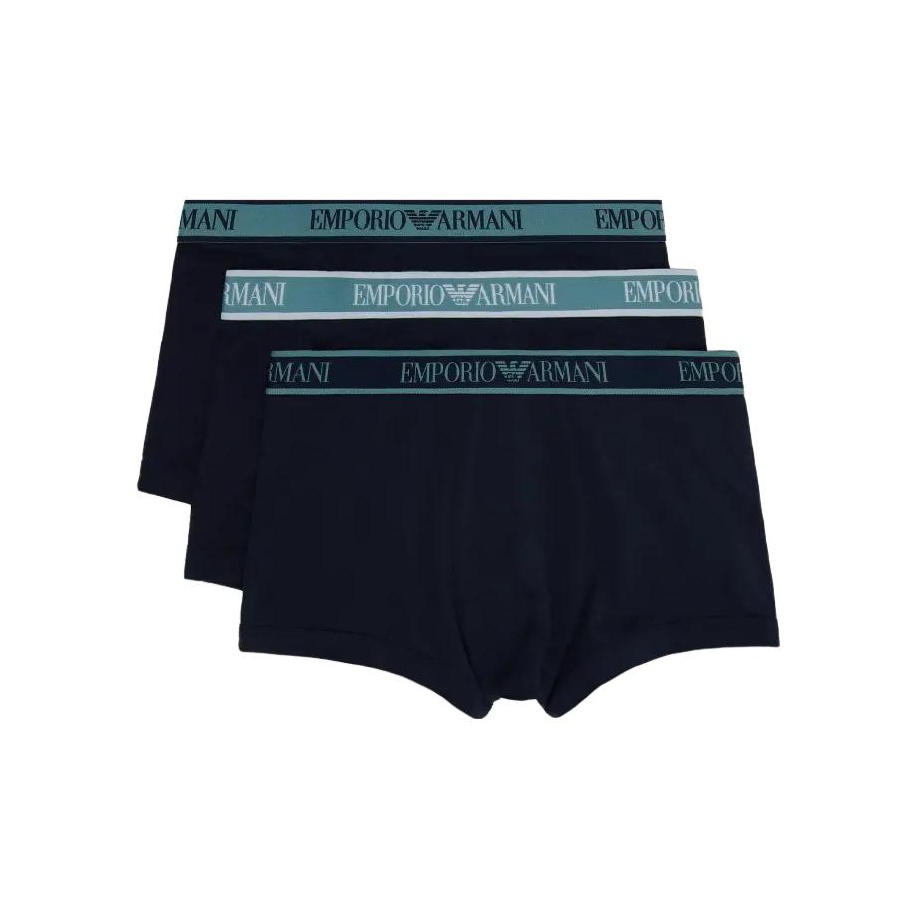 

EMPORIO ARMANI FW23 Трусы мужские 3 шт Marine Blue