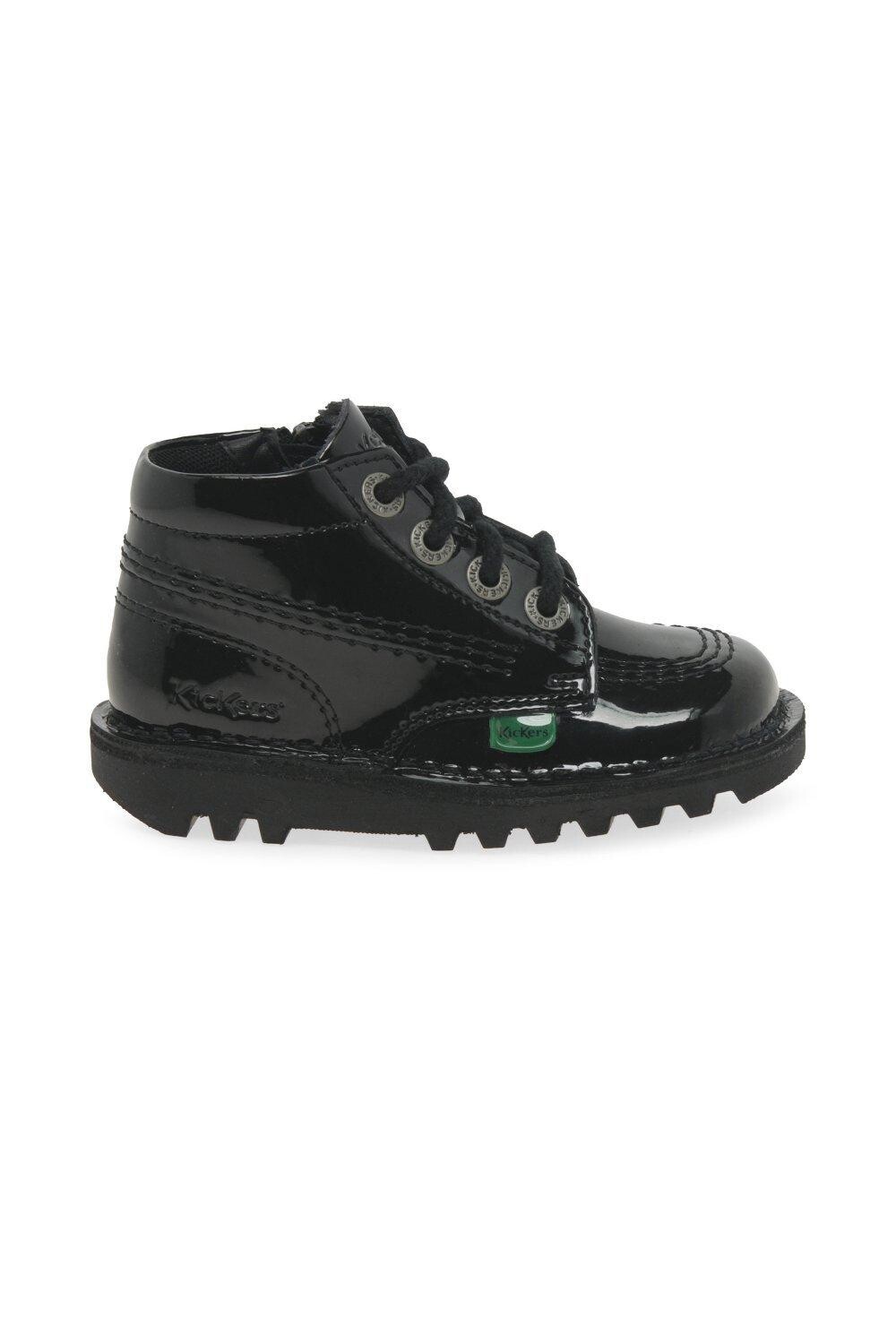 

Сапожки для младенцев 'Chi Zip' Kickers, черный