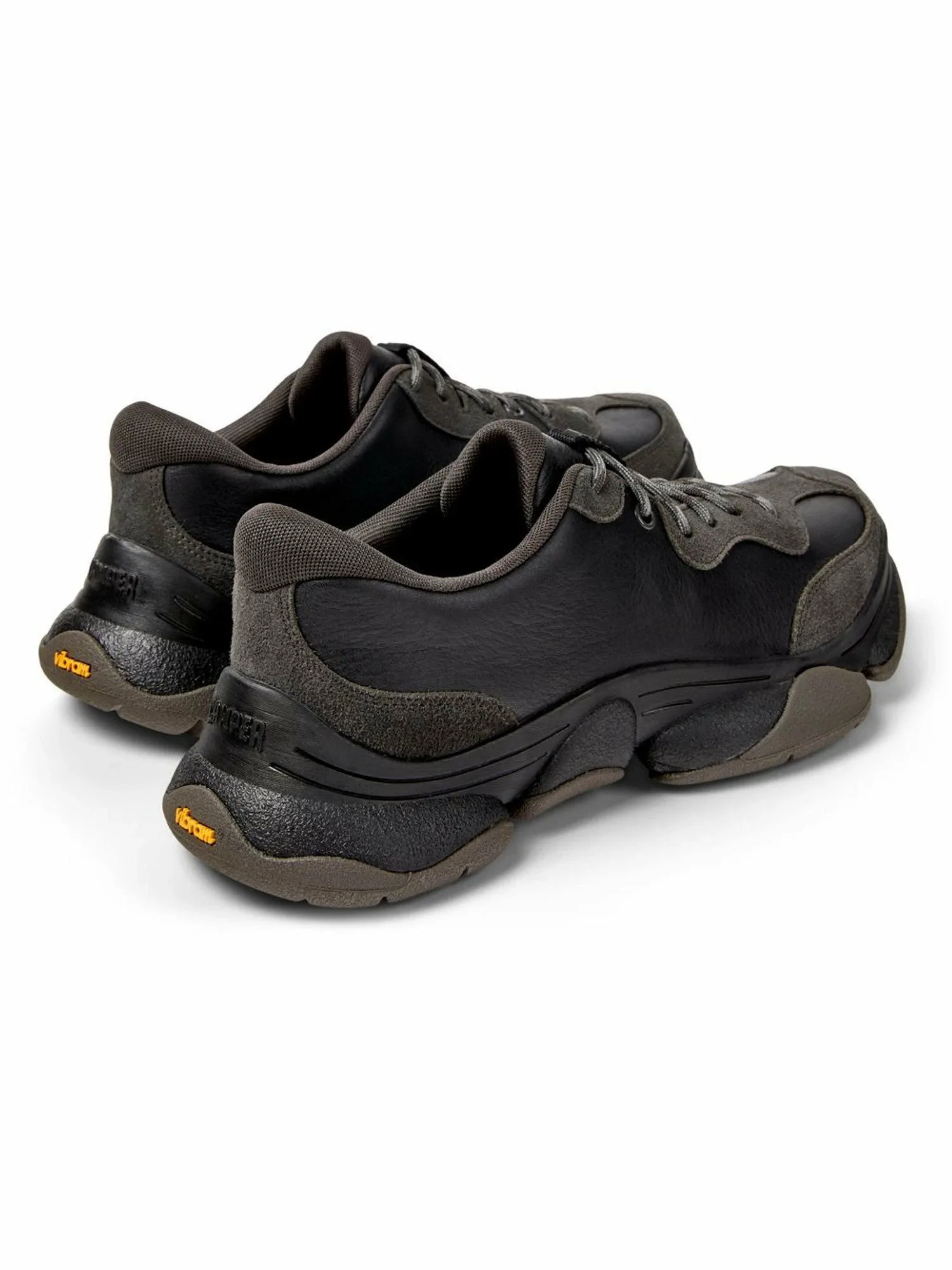 Кожаные кроссовки KARST 2 Camper, Dark Gray — фото 3