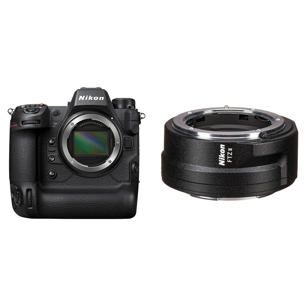 

Беззеркальная камера Nikon Z9 Mirrorless Camera with FTZ II Mount Adapter Kit