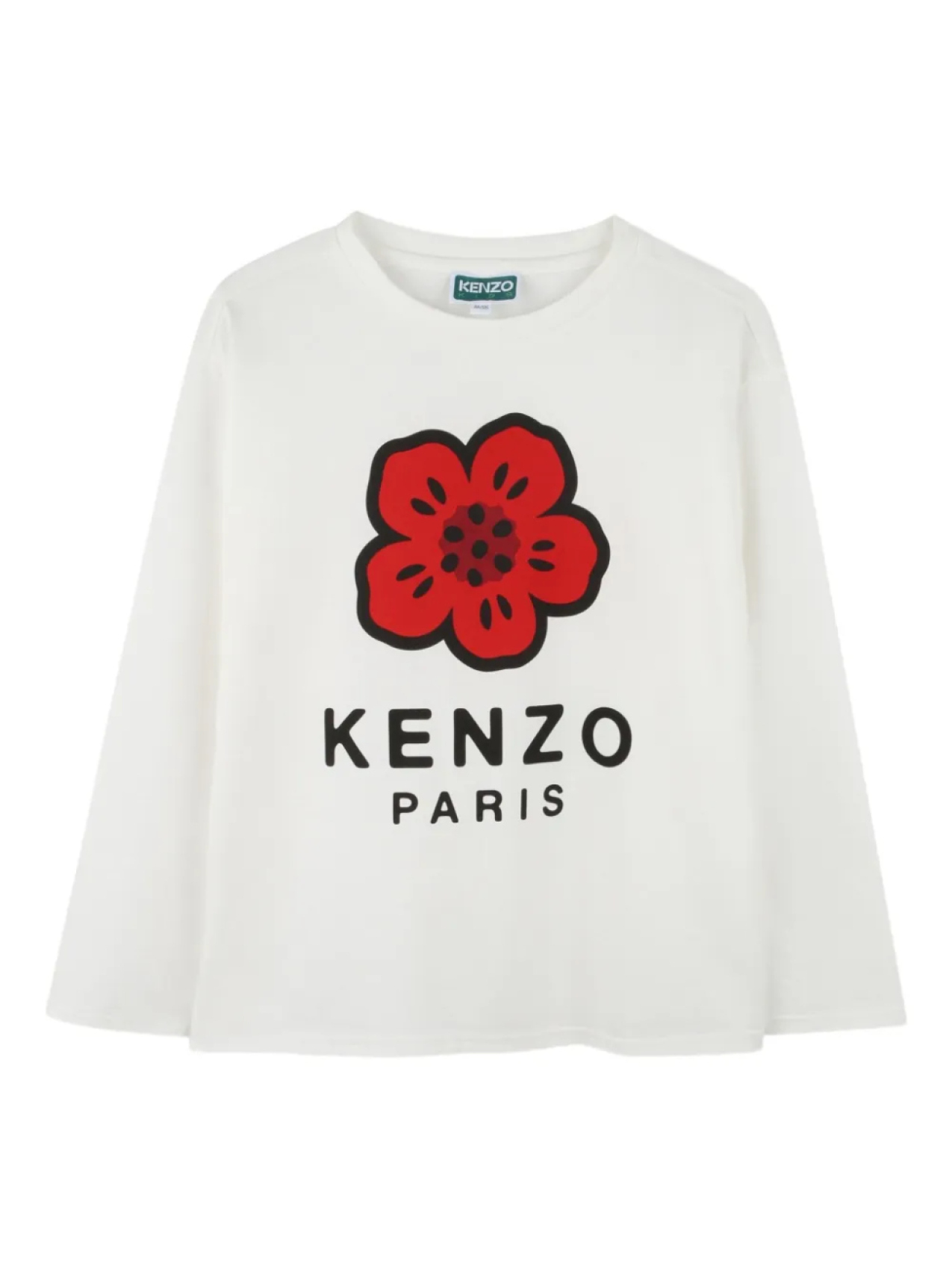 

Kenzo Kids футболка с длинными рукавами, белый