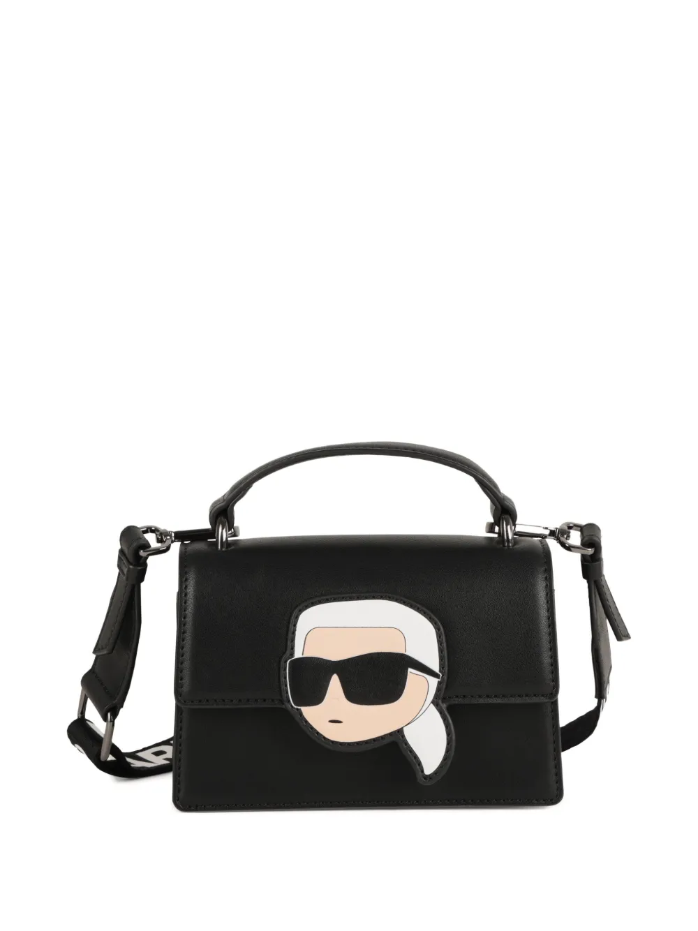 

Сумка-тоут Ikon Pin KARL LAGERFELD KIDS, черный