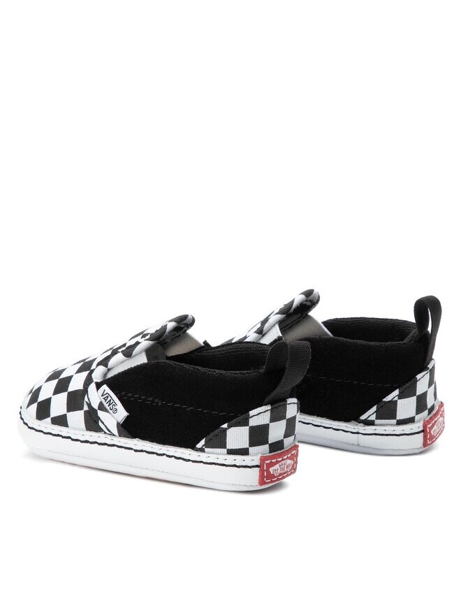 Тканевые кроссовки Slip-On V Crib VN0A2XSLFB71 Vans, черно-белый — фото 3