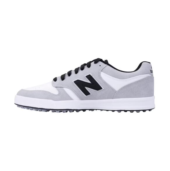 Мужские кроссовки для гольфа New Balance 480 SL, серо-черные — фото 3