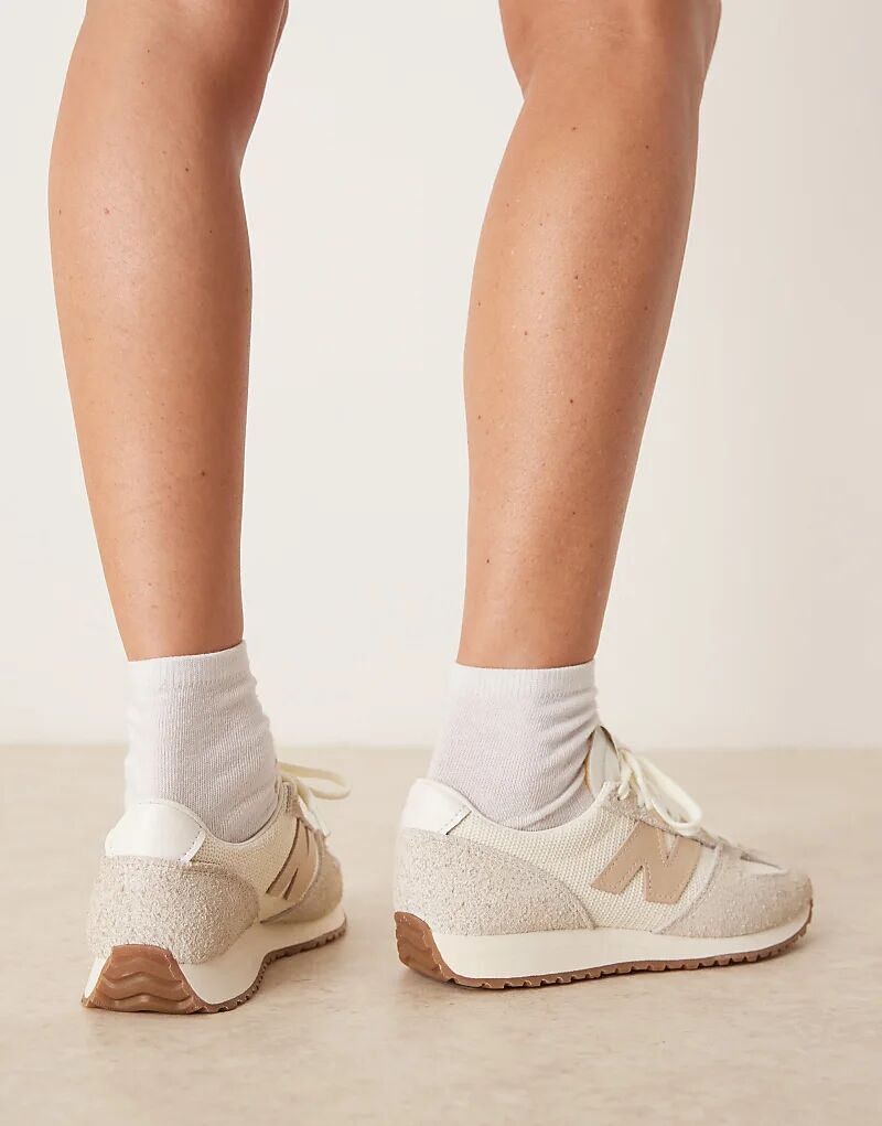 Кроссовки New Balance 471 в бежево-сером и бежевом цветах — фото 4