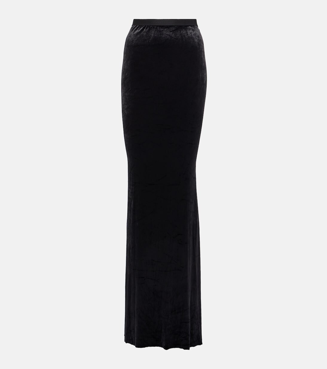 

Юбка макси lilies из джерси Rick Owens, черный