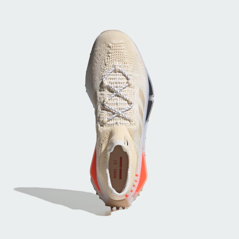 Мужские кроссовки adidas NMD S1, Wonder White F21/Wonder White F21/Solar Red — фото 3