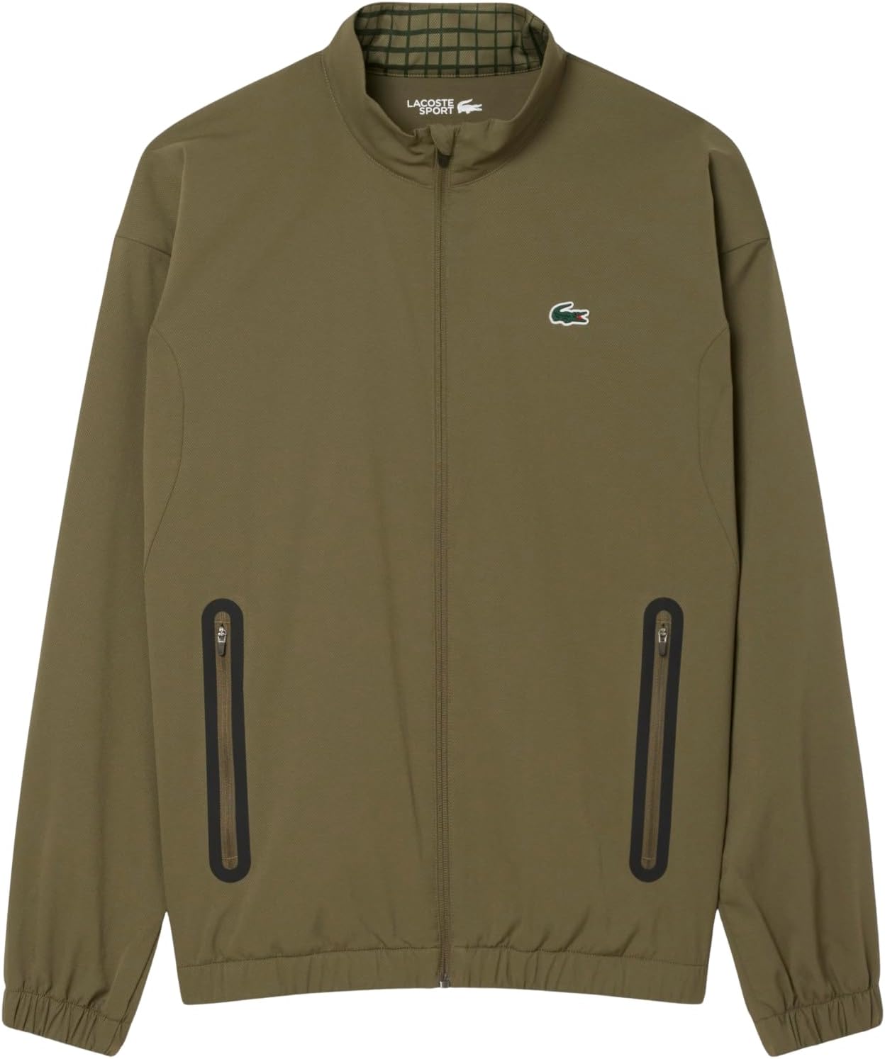 Мужской спортивный теннисный костюм Lacoste из тафты, Olive — фото 2