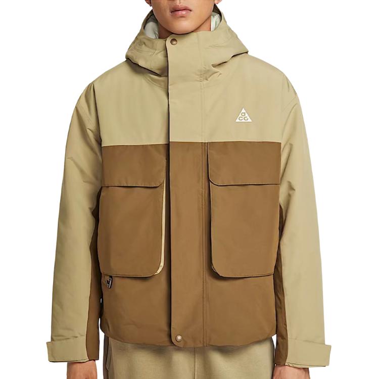 

Nike Куртка мужская с технологией Storm FIT, Apricot Tea Brown/Light Khaki/Light Khaki/Mountain White