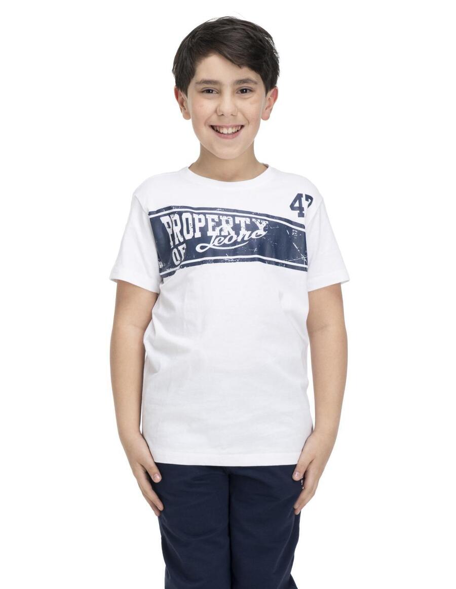 

LEONE 1947 APPAREL Футболка с коротким рукавом для мальчиков. Добро пожаловать!