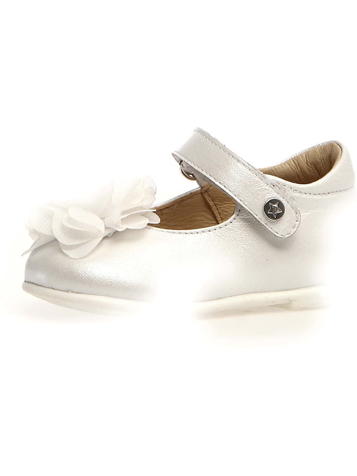 

Naturino Кожаные балетки "Pennily" белого цвета