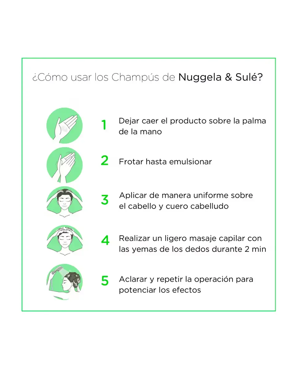 Шампунь Green Подходит для веганов Nuggela & Sulé — фото 2