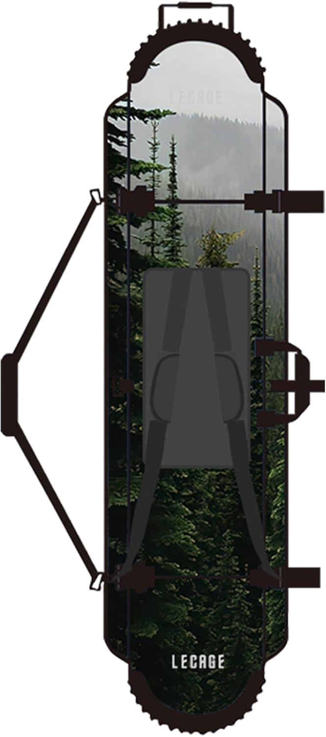 

Защитная сумка для сноуборда - износостойкий материал для хранения, подходит для ношения на одном или двух плечах LECAGE, Lh2001-C01