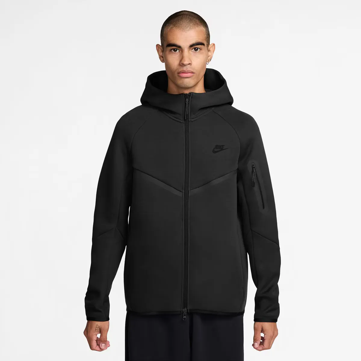 

Мужская толстовка Nike Tech Fleece, чёрный