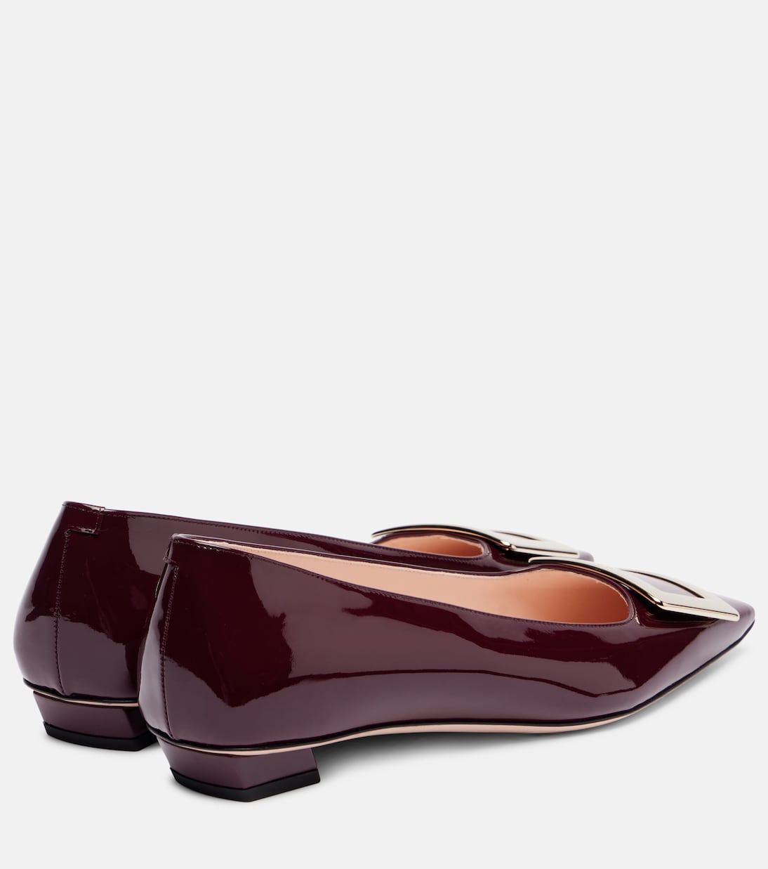 Балетки Belle Vivier из лаковой кожи Roger Vivier, Bordeaux Scuro — фото 2