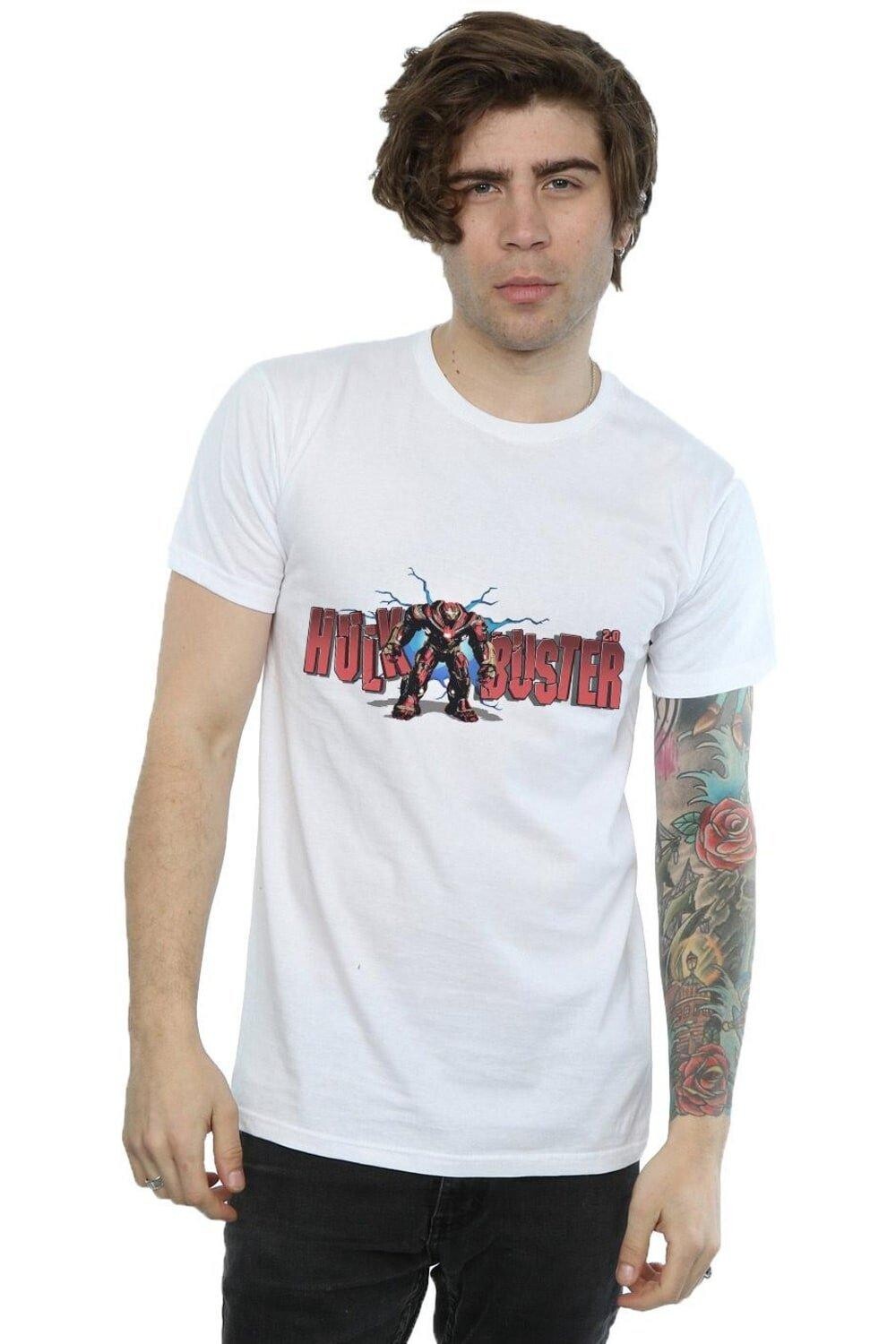 

Футболка Avengers Infinity War Hulkbuster 2.0 Marvel, белый