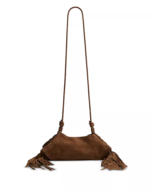 

Мини-Сумочка в стиле оригами с бахромой Altuzarra, коричневый