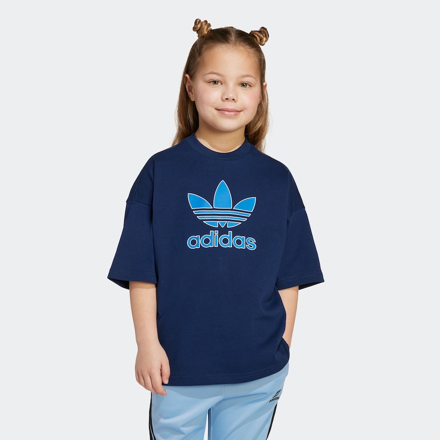 

Рубашка ADIDAS ORIGINALS, светло-синий/темно-синий