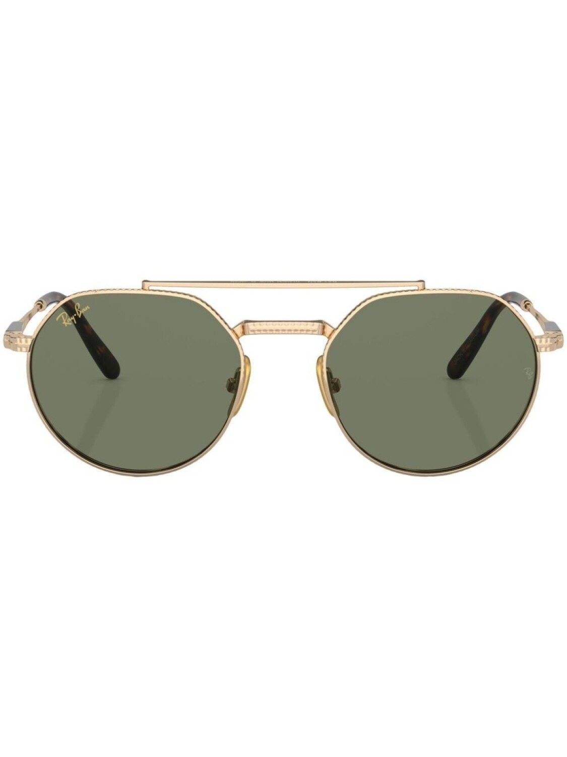 

Солнцезащитные очки-пилоты Jack II Titanium Ray-Ban, золотистый