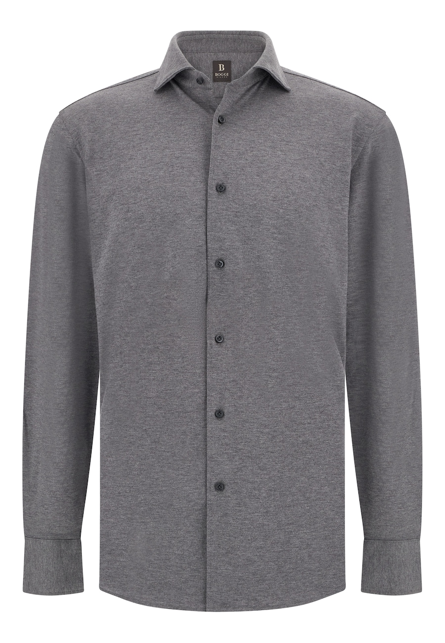 

Рубашка на пуговицах Comfort fit Boggi Milano, серый
