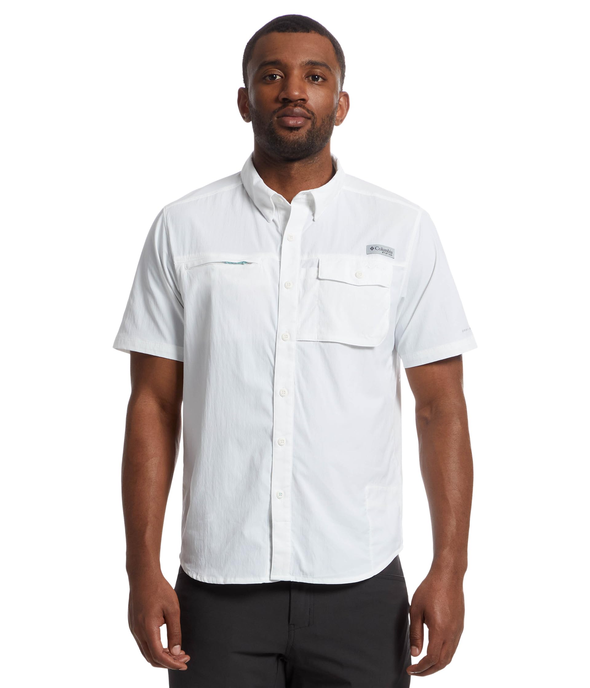 

Рубашка Columbia Wild Cast Short Sleeve Shirt, белый