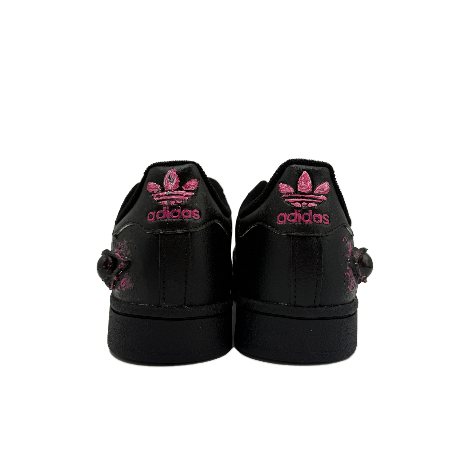 Superstar 2 Cushioning Low top Skateboard Shoes Unisex Adidas Originals, розовый — фото 4